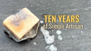 10 years of Simpli, soap with bubbles
